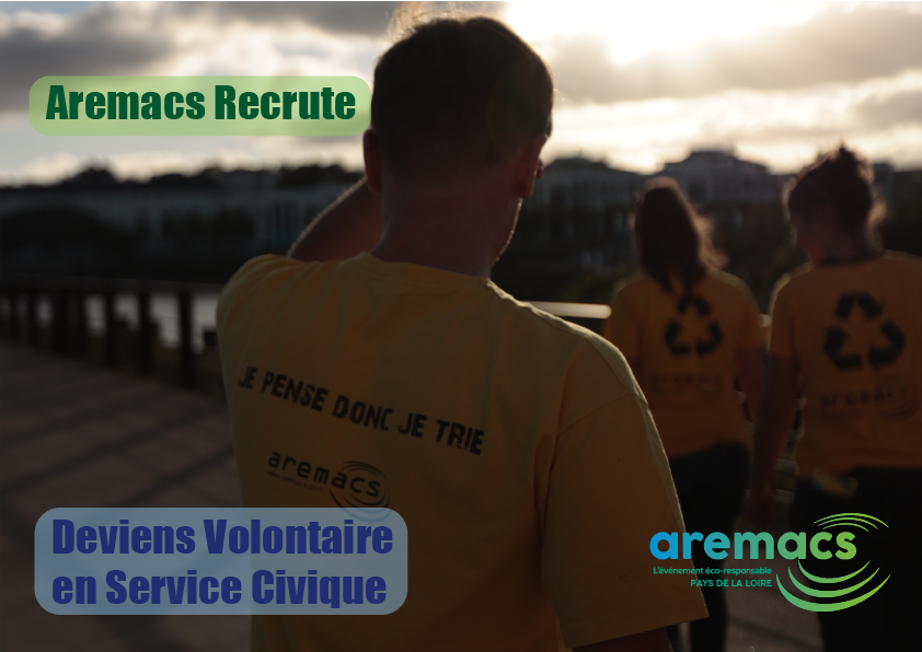 [AREMACS RECRUTE] Volontaire en Service Civique (Communication & Vie Associative) – BORDEAUX